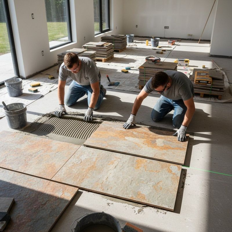 Granite Tiles Installation in Kansas City, KS