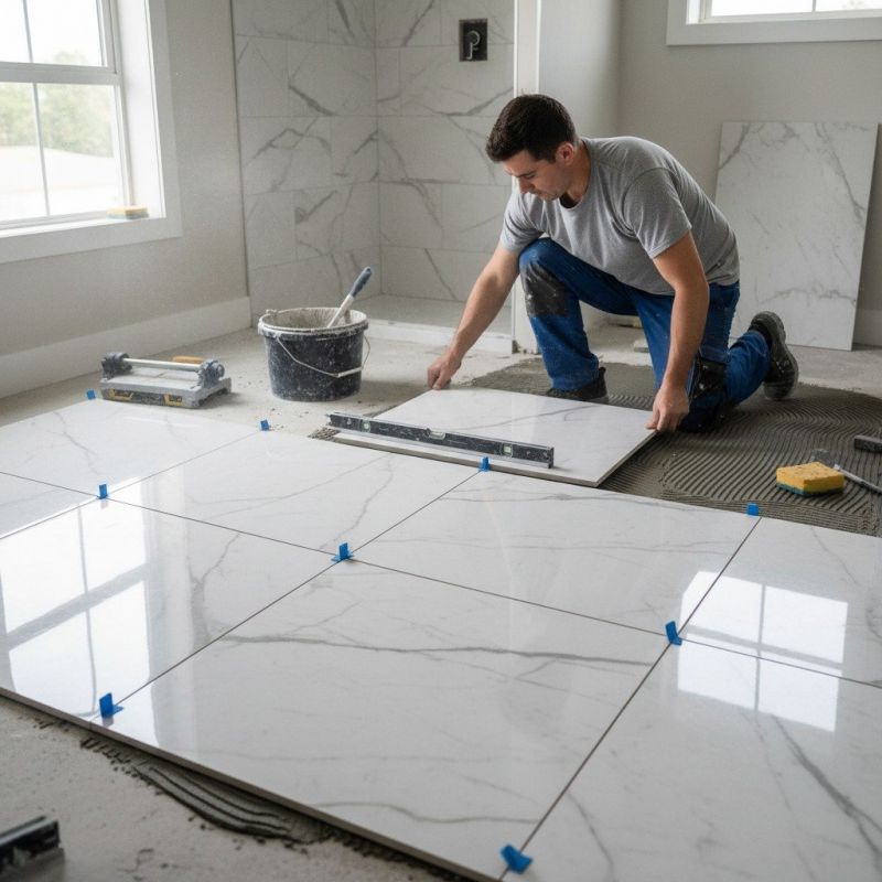 Marble Floor Replacement in Alpharetta, GA