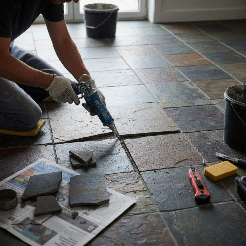 Marble Tile Repair in Olathe, KS