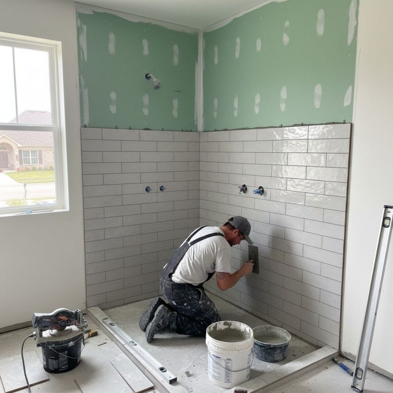 Shower Floor Tiling in Longmont, CO