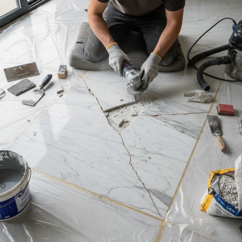 Cracked Tile Repair