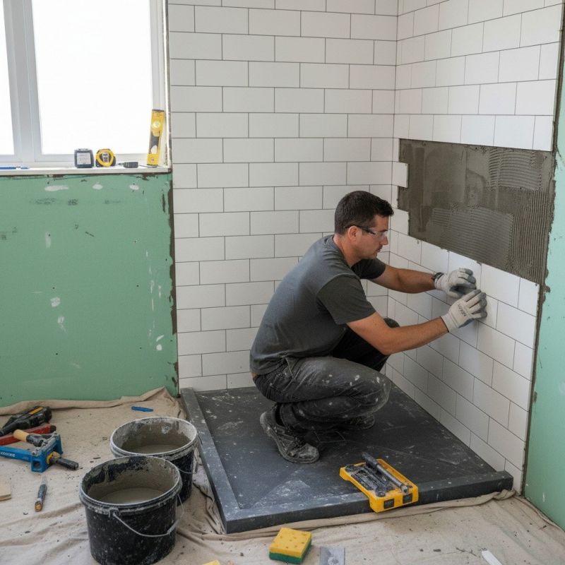 Shower Floor Tiling in Boise, ID