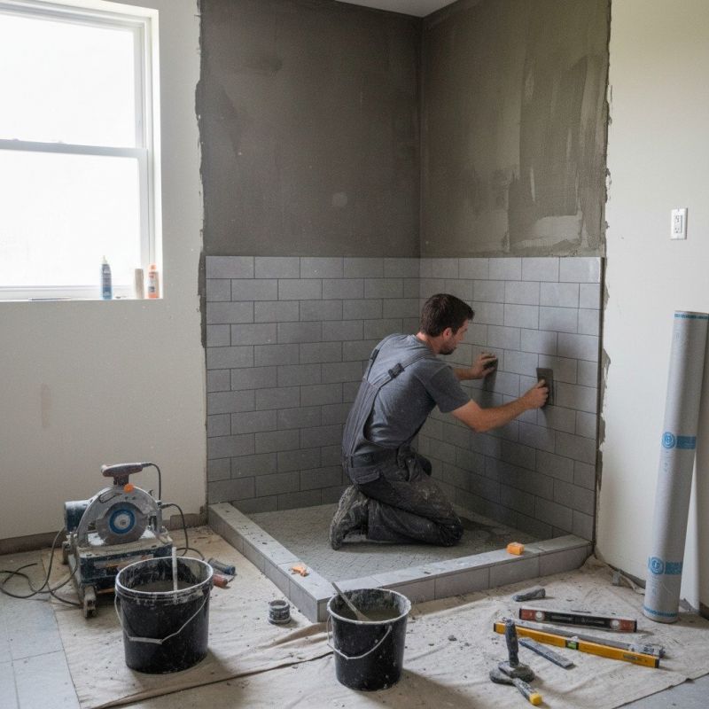 Shower Floor Tiling in Denver, CO