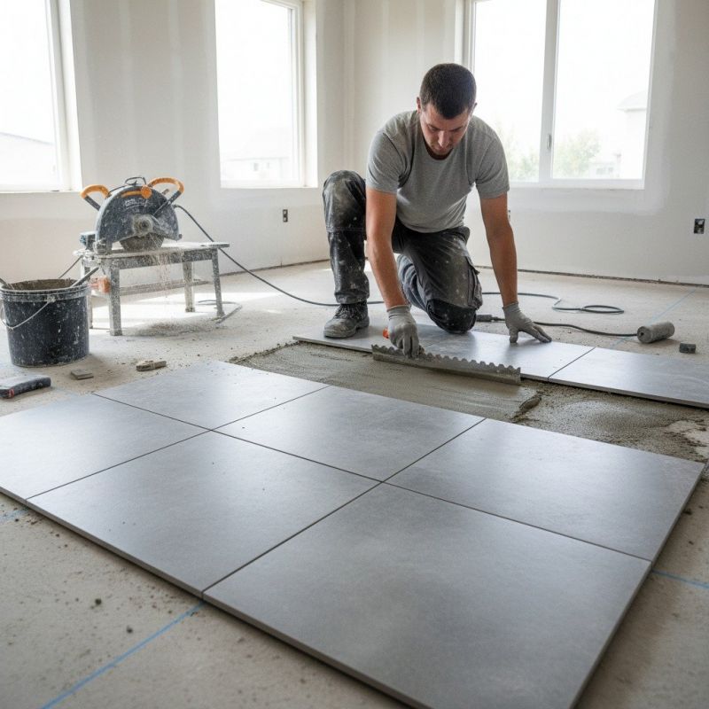Tile Floor Replacement in Fredericksburg, VA