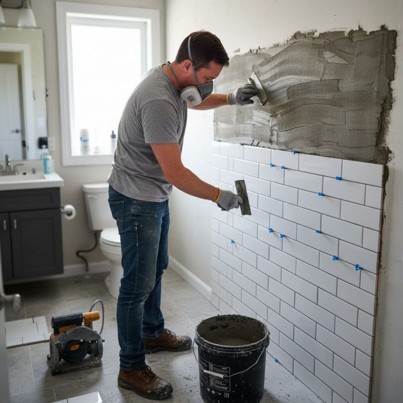 Tile Shower Floor Installation in Denver County, CO